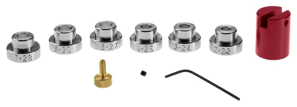 HORNADY LNL COMPARATOR SET BODY & 14 INSERTS