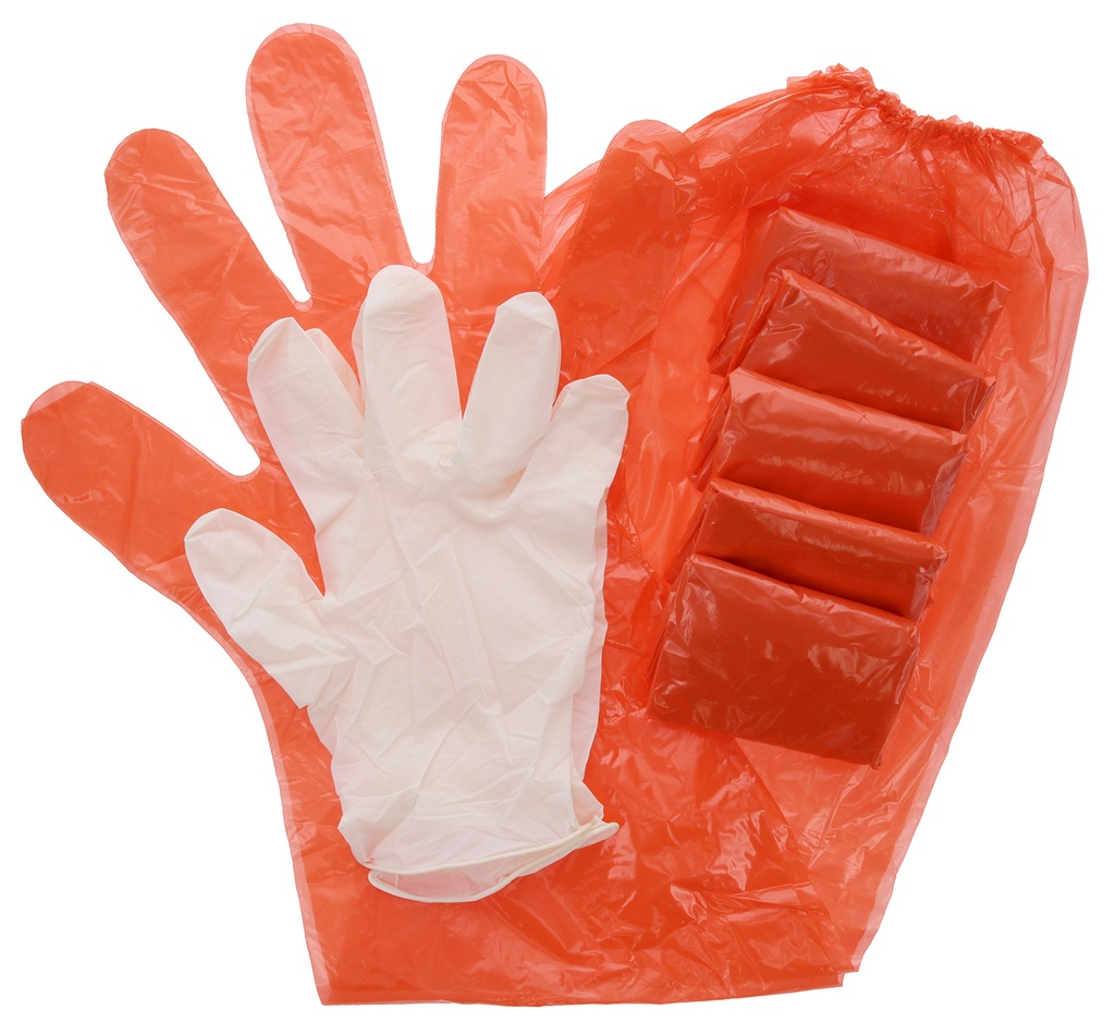 HUNTER'S SPECIALTIES HSP FIELD DRESSING GLOVE COMBO    6 SHORT 6 LONG