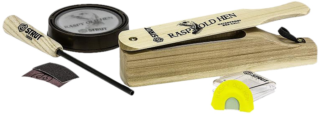HUNTER'S SPECIALTIES HSP FRICTION CALL COMBO KIT RASPY OLD HEN