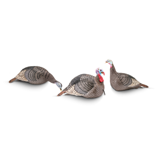 HUNTER'S SPECIALTIES HSP STRUT LITE DECOY FLOCK TKY PACK