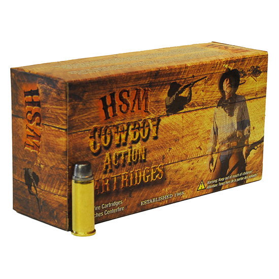 HSM AMMUNITION COWBOY ACTION 30-40 KRAG 165GR RNFP 20/20