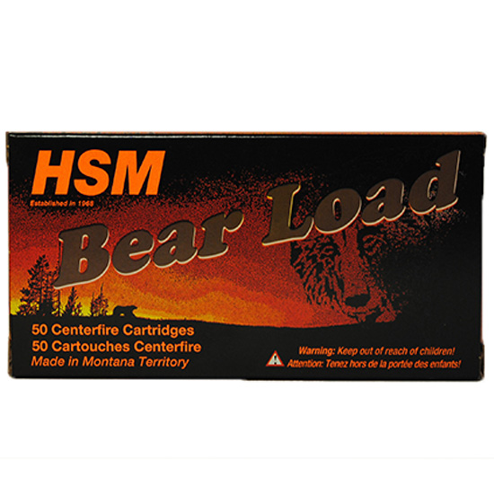 HSM AMMUNITION BEAR LOAD 44MAG 305GR WFN 50/10