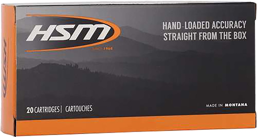 HSM AMMUNITION BEAR LOAD 45-70 300GR JHP 20/20