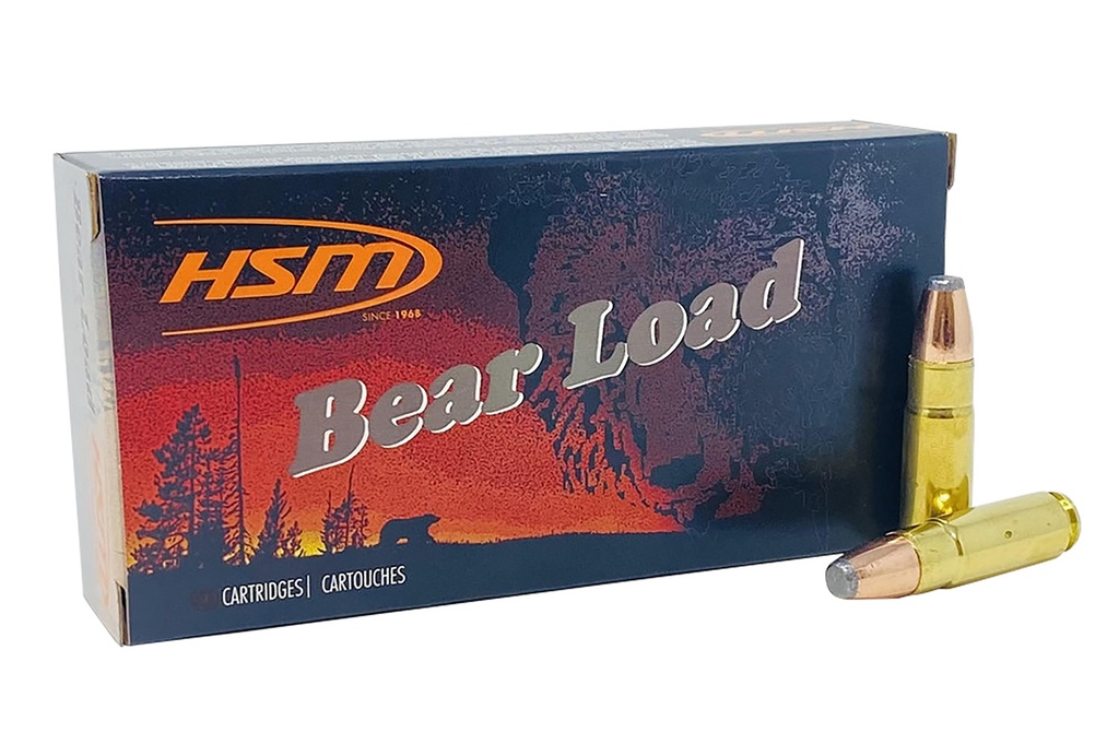 HSM AMMUNITION BEAR LOAD 458SOC 350GR JFP 20/25
