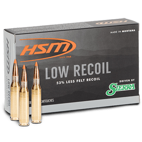 HSM AMMUNITION LOW RECOIL 6.5CREED 140GR 20/25
