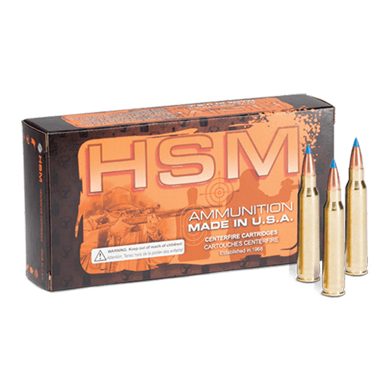 HSM AMMUNITION VARMINT 6MM CREED 70GR BLITZKING 20/25