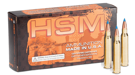 HSM AMMUNITION VARMINT 6MM REM 75GR V-MAX 20/25