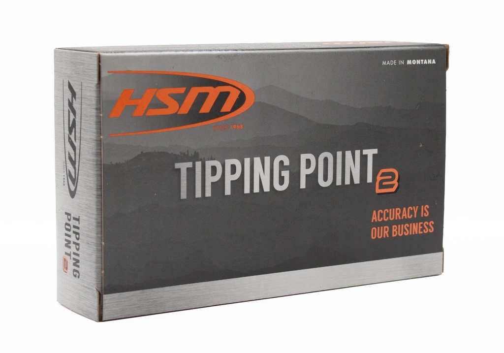 HSM AMMUNITION TIPPING POINT 7MM PRC 162GR SS 20/20