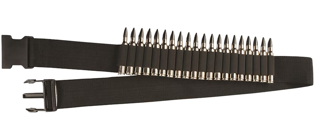 HUNTER'S SPECIALTIES RIFLE SHELL BELT BLACK 20RD
