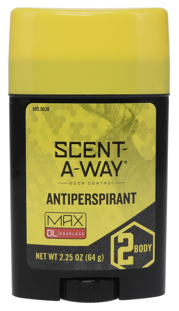 HUNTER'S SPECIALTIES SCENT A WAY ANTI PERSPIRANT DEODORANT 2.2