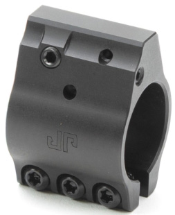 JP ENTERPRISE ADJ GAS BLOCK SS .750 BLACK NO RAIL