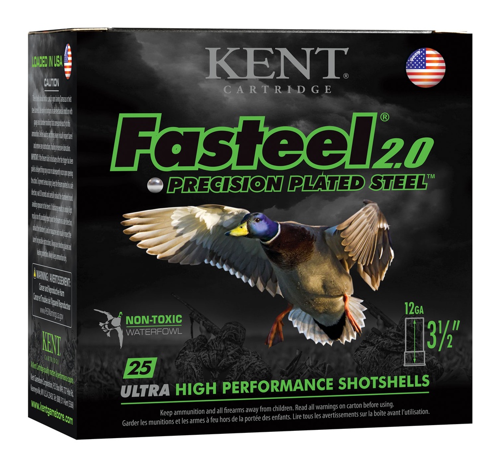 KENT FASTEEL 12GA 3.5 1 3/8OZ 2 25/10