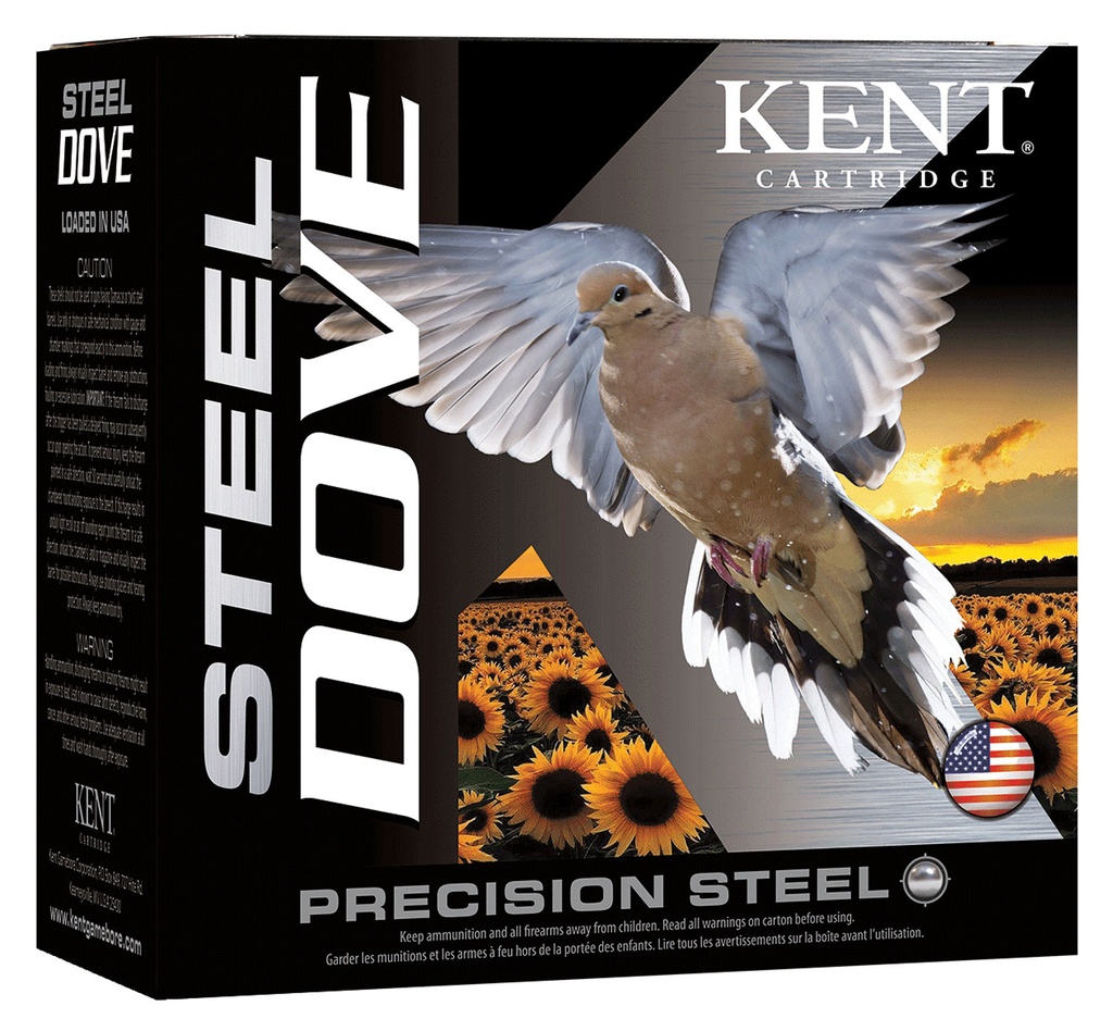 KENT STEEL DOVE 12GA 2.75 1OZ #6 25/10