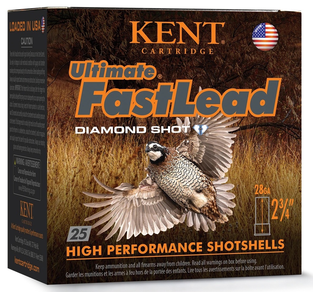 KENT ULTIMATE FASTLEAD 28GA 7/8OZ #7.5 25/10
