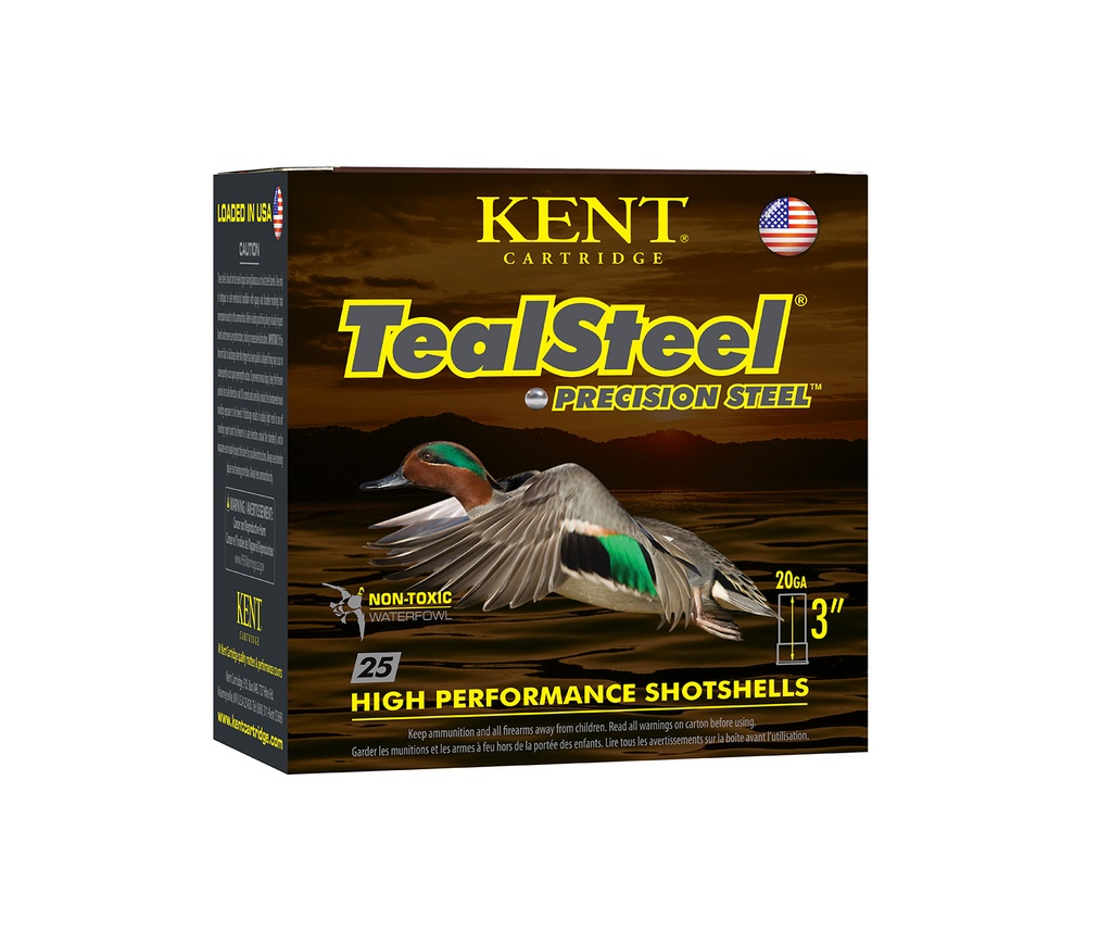 KENT TEALSTEEL 20GA 3 1OZ #6 25/10