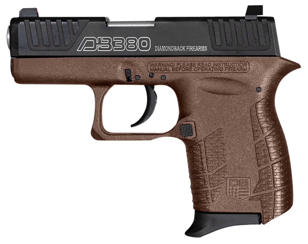 Diamondback Firearms DB380 GEN IV 380ACP BRONZE 6+1