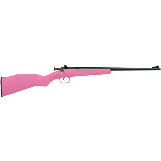 CRICKETT 22LR 16 PINK SYN STOCK BLUE BARREL