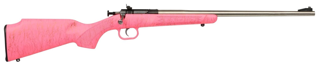 KEYSTONE SPORTING ARMS CRICKETT PINK SYN 22LR GOLD WEBBED SS