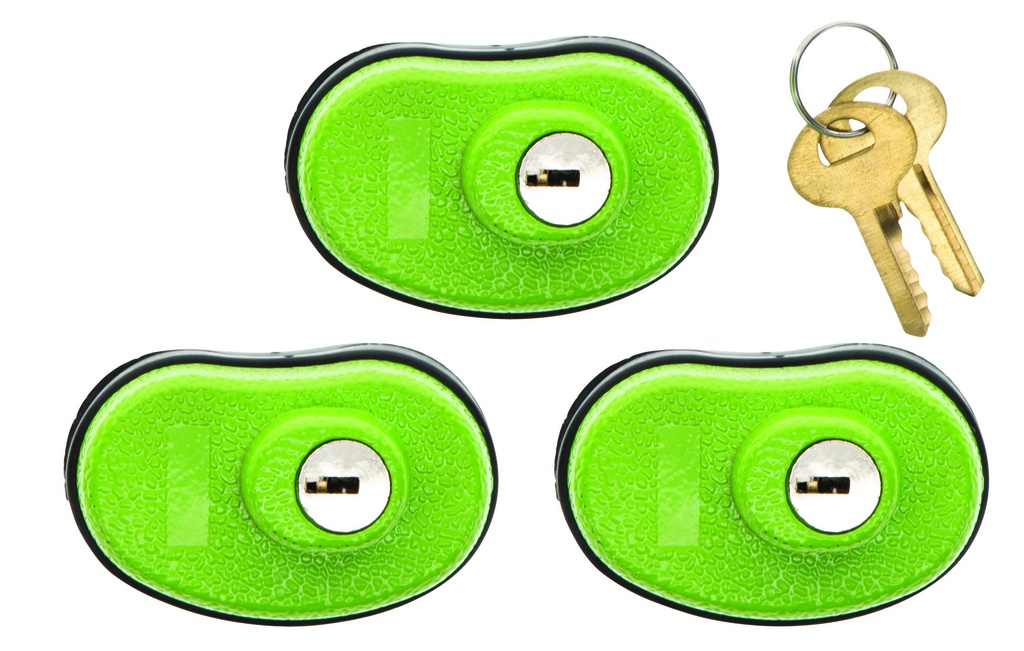 LOCKDOWN KEYED TRIGGER LOCK 3-PACK