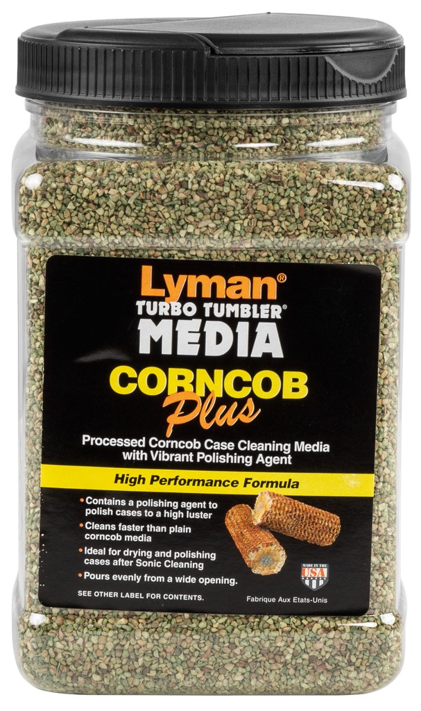 LYMAN TURBO POLISHING MEDIA 2LB CORNCOB   (4)