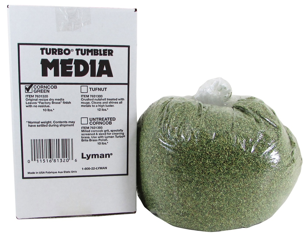 LYMAN TURBO POLISHING MEDI 10LB TREATED CORNCOB (4)