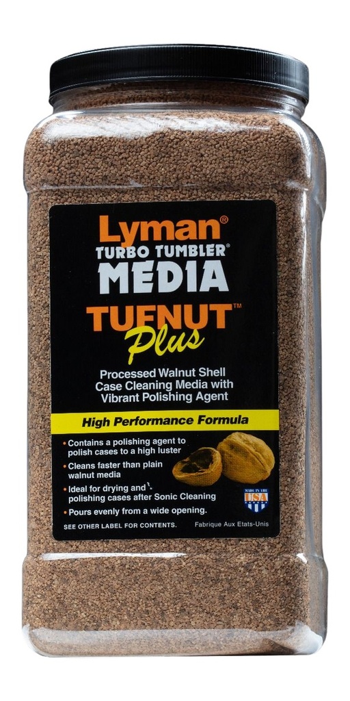 LYMAN TURBO WALNUT MEDIA 3LB