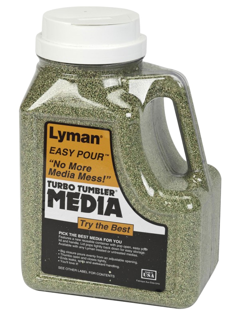 LYMAN JUMBO EASY POUR MEDIA 6LB TREATED    (4)