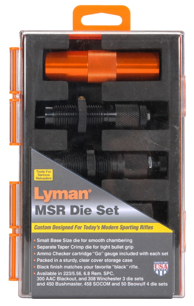 LYMAN MSR PRECISION DIE SYSTEM 50 BEOWOLF 4-DIE