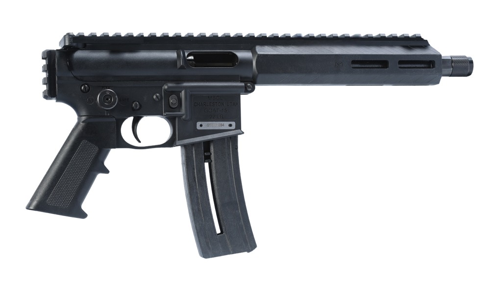 MOUNTAIN BILLY GUN LAB GOAT 15 ATOM 22LR PISTOL 7.8 REAR RAIL HC