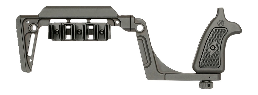 MIDWEST INDUSTRIES BOUNTY HUNTER SW X FRAME STOCK BLK