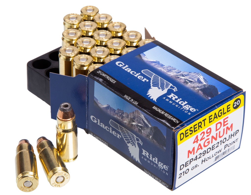 MAGNUM RESEARCH AMMO 429DE 210GR JHP 20RD 20/25