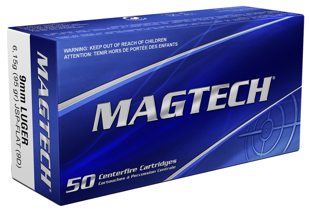 MAGTECH 9MM 95GR JSP 50/20