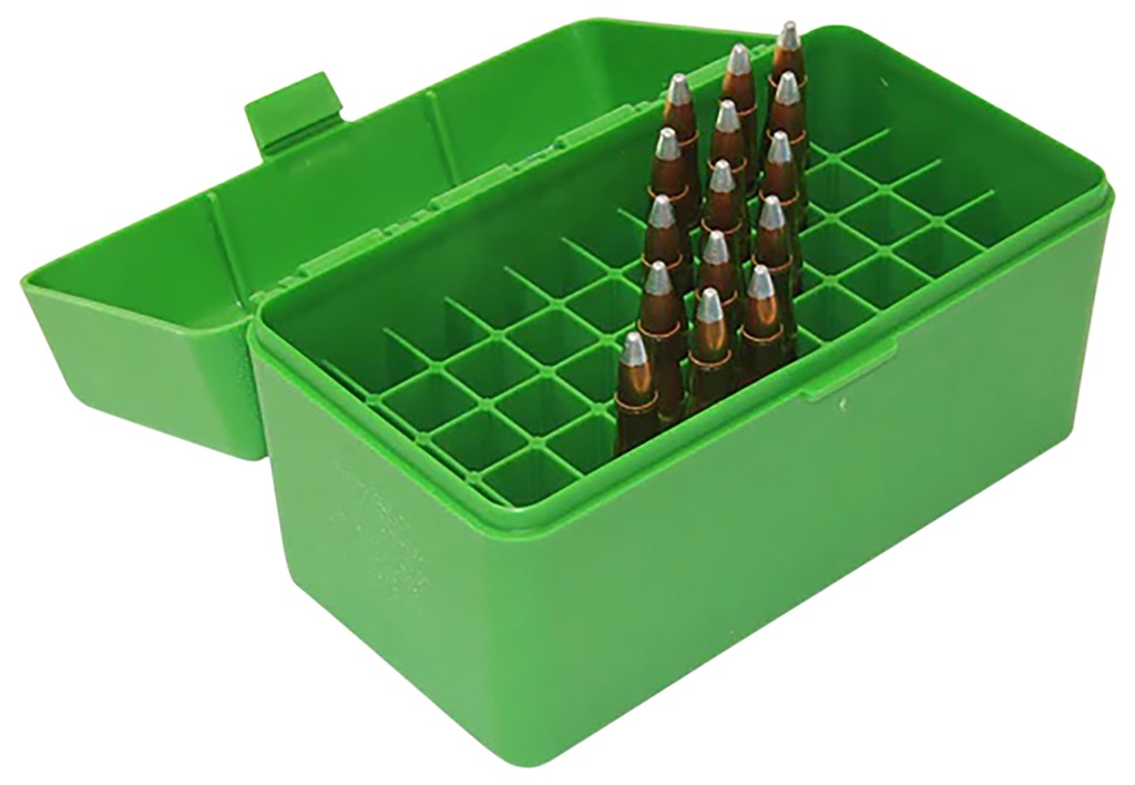 MTM 50RD 22-250 CASE GUARD FLIP TOP GREEN