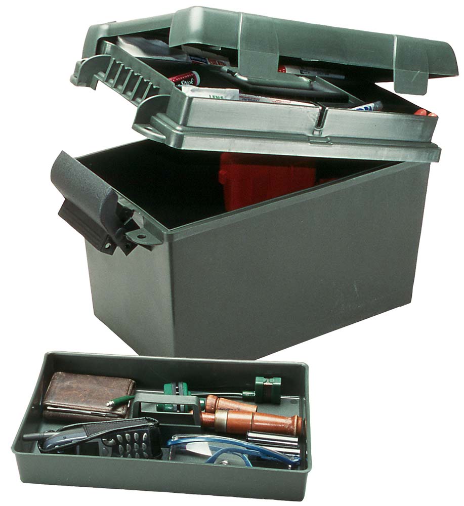 MTM DRY BOX TOP LID ACC W/TRAY  15X8X10 GREEN