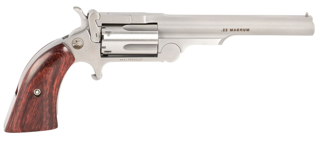 NORTH AMERICAN ARMS RANGER II 22LR 22MAG 4 SS BREAKTOP FULL RIB