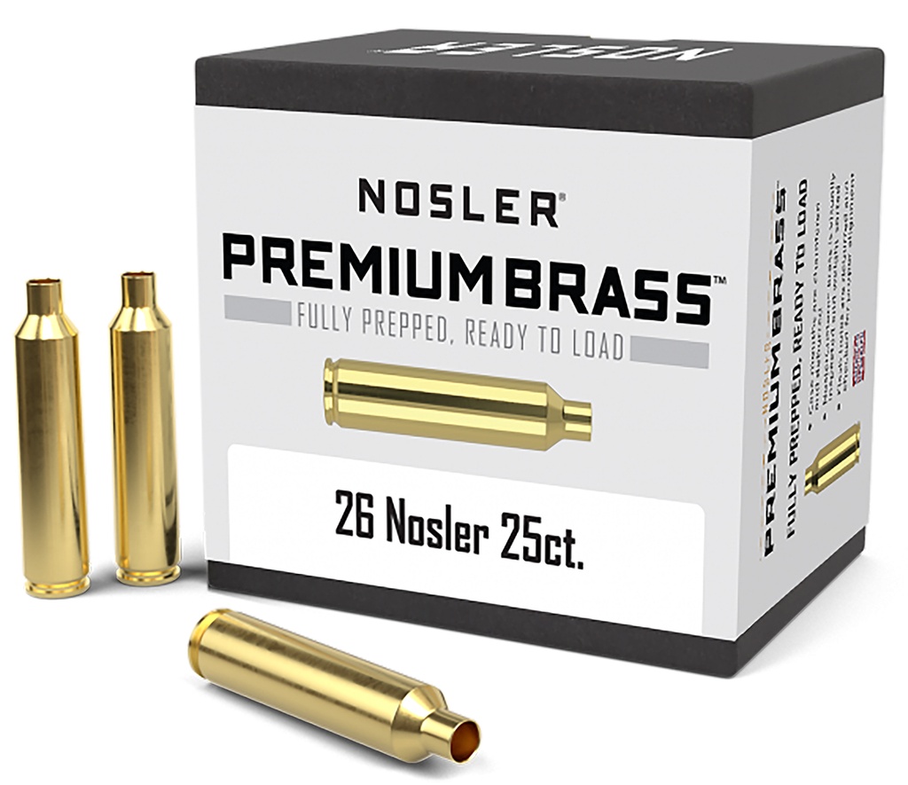 NOSLER BRASS 26NOS 25/2