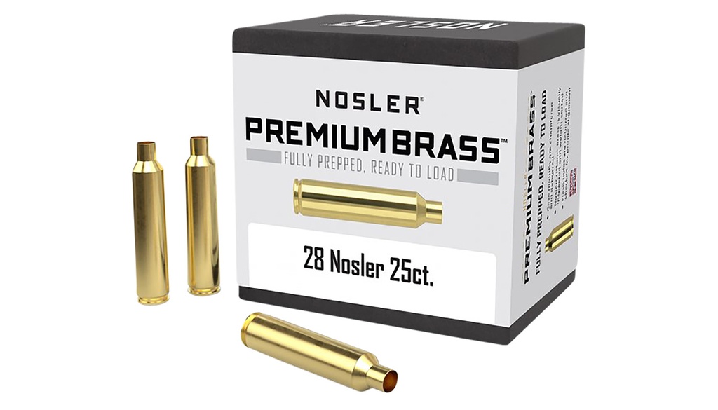 NOSLER BRASS 28NOS 25/18
