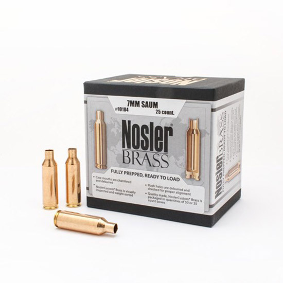 NOSLER BRASS 7MMSAUM 50/2
