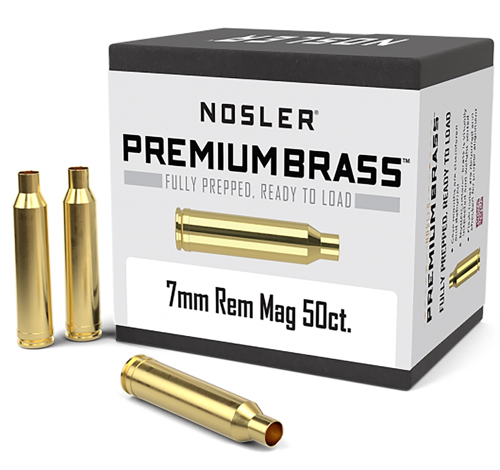NOSLER BRASS 7MMREM 50/2