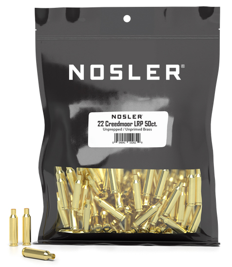 NOSLER BULK BRASS BAG 22-22 CREED 50/1