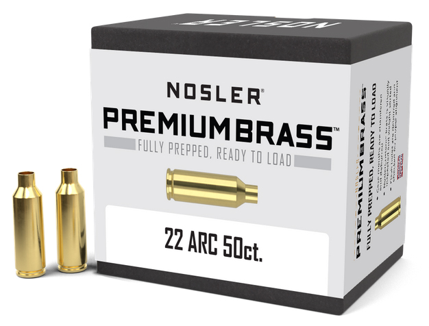 NOSLER PREMIUM BRASS 22ARC 50/2