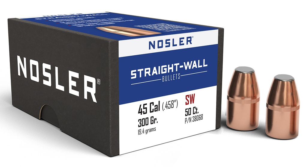 NOSLER STRAIGHT-WALL 458 300GR PP 50/3
