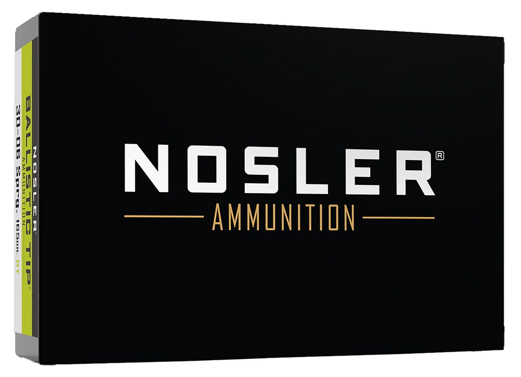 NOSLER AMMO 30-06 165GR BT 20/10