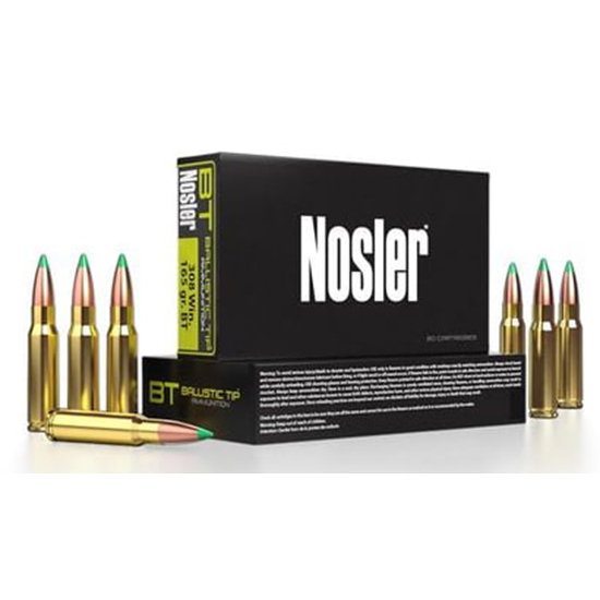 NOSLER AMMO 26NOS 140GR BT 20/10