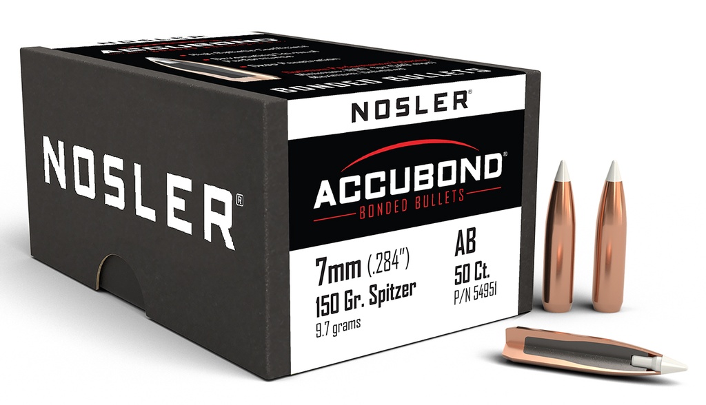 NOSLER 7MM 150GR AB 50/3