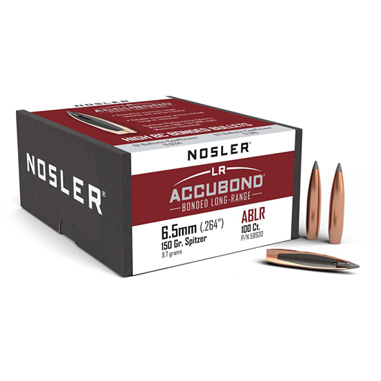 NOSLER 6.5MM 150GR ABLR 100/3