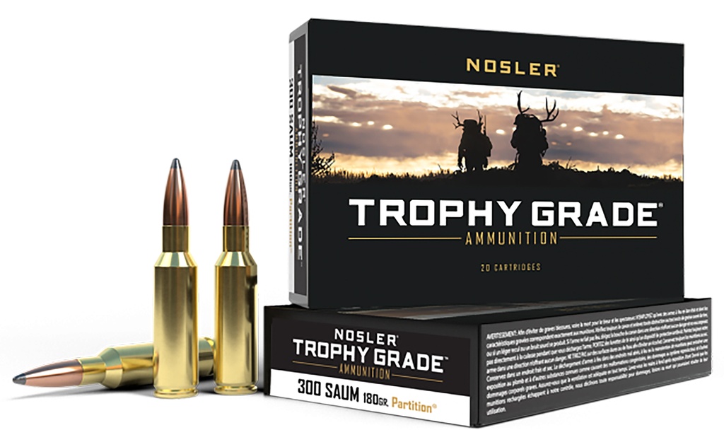 NOSLER AMMO 300RSUM 180GR PTN 20/10