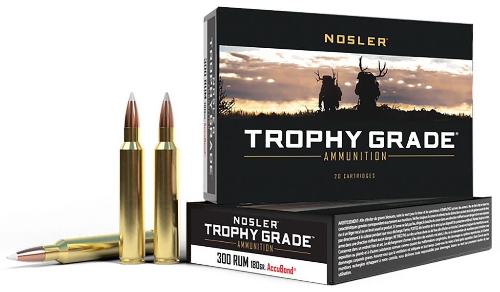 NOSLER AMMO 300RUM 180GR AB 20/10