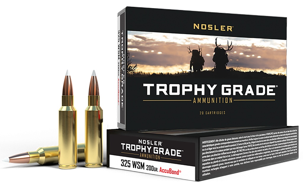 NOSLER AMMO 325WSM 200GR AB 20/10