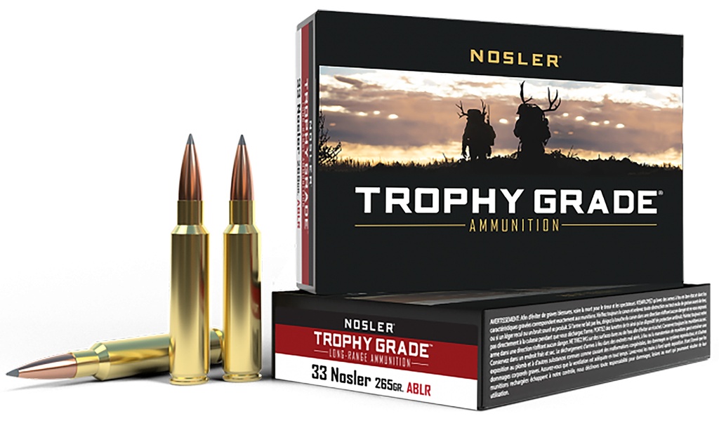 NOSLER AMMO 33NOS 265GR ABLR 20/10